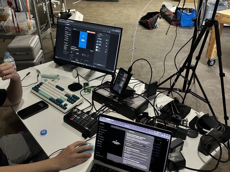 Live production control station